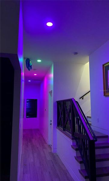 Example of Color Changing LED Recessed Lights