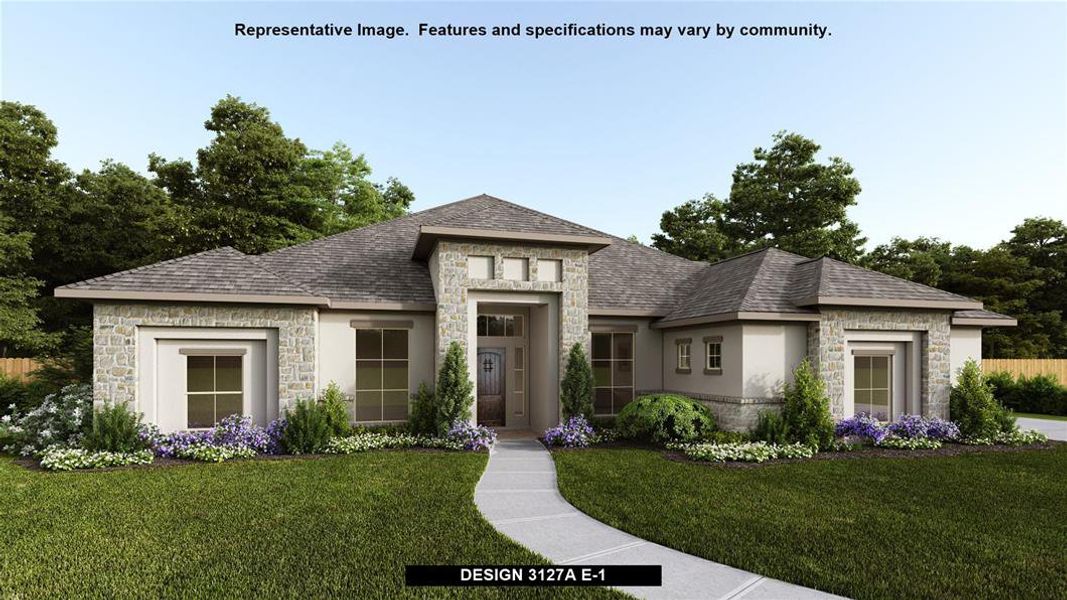 New construction Single-Family house Design 3127A, 331 Falcon Cove, San Antonio, TX 78253 - photo