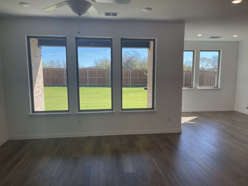 Family Room Construction Progress