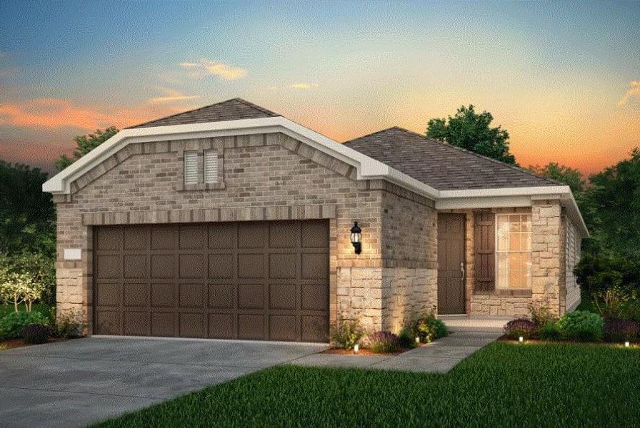 Del Webb Homes, Contour elevation LS204, rendering