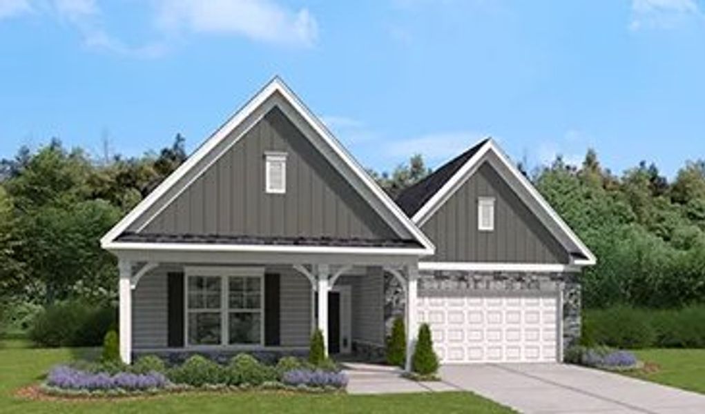 New construction Single-Family house The Radford, 1010 Heritage Pointe, Indian Trail, NC 28079 - photo