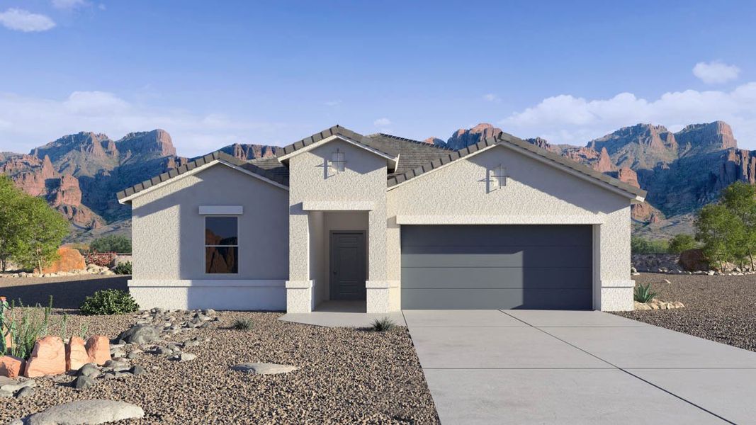 New construction Single-Family house Kingston, 680 W Keating Street, Florence, AZ 85132 - photo