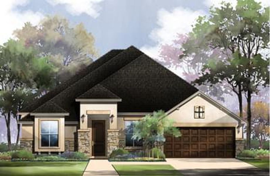 New construction Single-Family house Newton : 60-2572F.1, 3041 Bristow Park, Bulverde, TX 78163 - photo