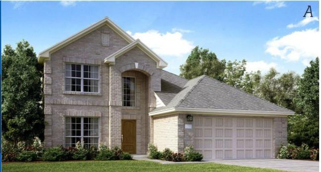 New construction Single-Family house 4302 Banfield Hills Lane, Baytown, TX 77521 Larkspur II- photo