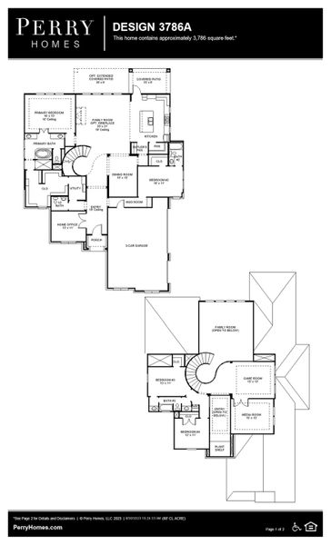Floor Plan for 3786A