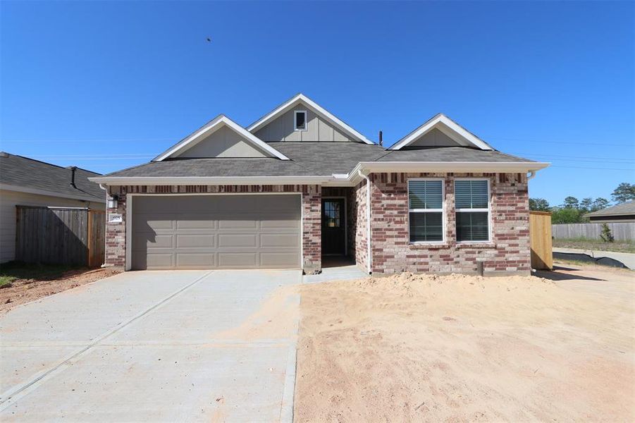 New construction Single-Family house 925 Gentle Moss Drive, Magnolia, TX 77354 Dawson- photo