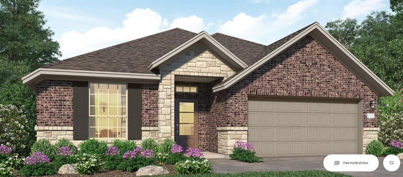 New construction Single-Family house 3306 Climbing Gardens Drive, Conroe, TX 77301 Lantana II- photo