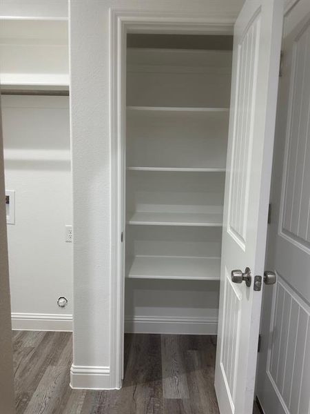 View of closet