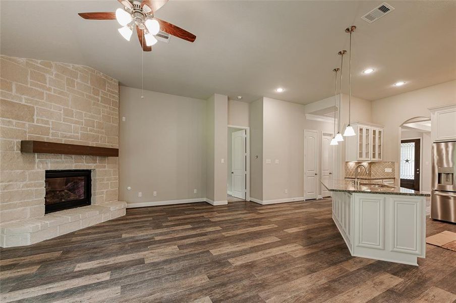 Gorgeous Brand New 1 Story. Pictures are a Representation of the 'Seabury' floor plan. Actual Colors and Selections may vary. Home estimated to be complete 11/30/24.  Call Today to Tour this home!