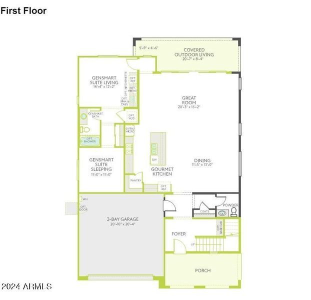 Floor Plan 1 MLS