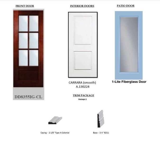 Door Selections