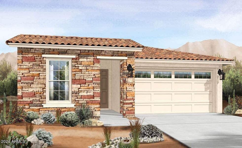 New construction Single-Family house 19471 W Badgett Lane, Litchfield Park, AZ 85340 - photo