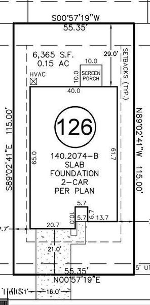 Plot plan