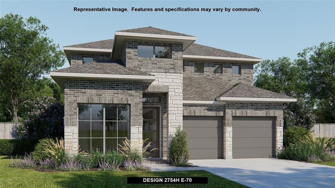 New construction Single-Family house Design 2754H, 31530 Bramble Hollow Court, Fulshear, TX 77441 - photo
