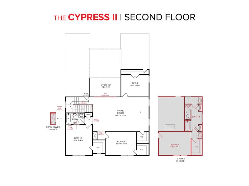 Cypress II Second Floor