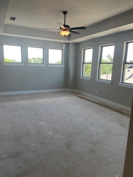 oversized upstairs gameroom