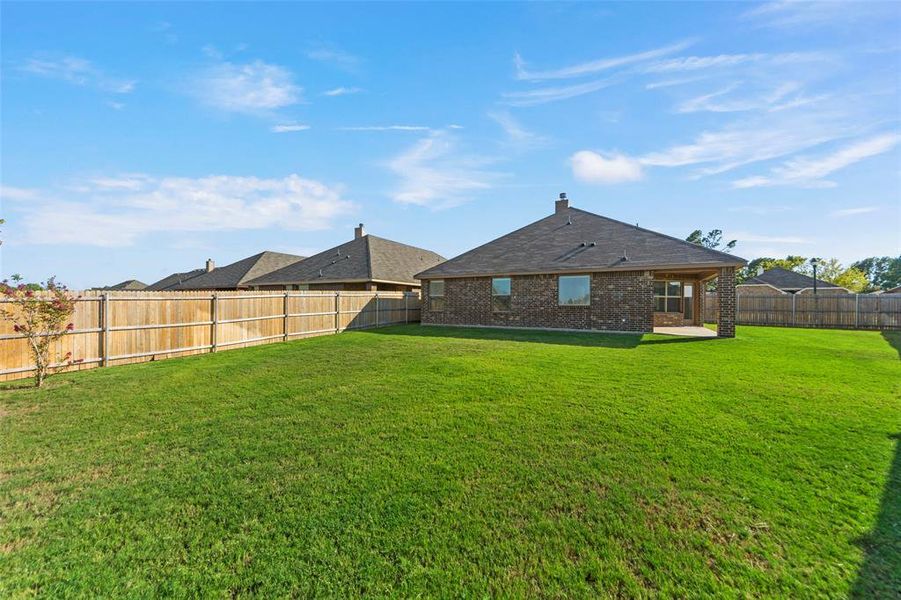 View of yard featuring a patio area