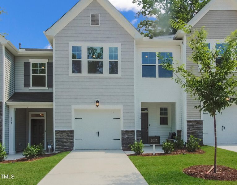 New construction Townhouse house 219 Asher Bloom Lane, Unit 394 Carson, Raleigh, NC 27610 - photo