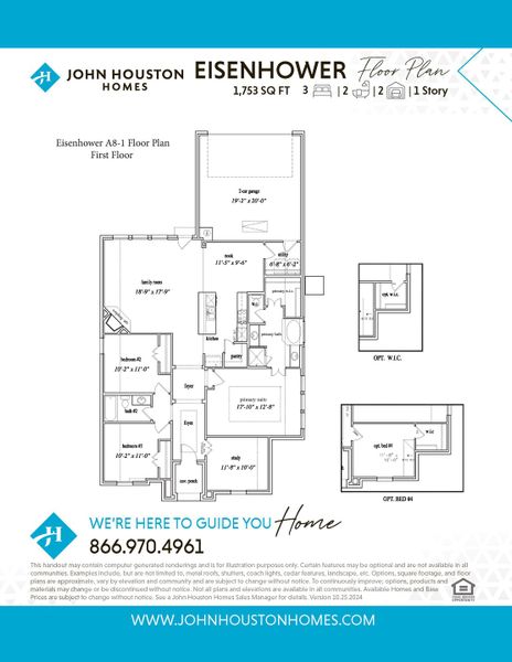 Eisenhower A8-1 Floor Plan