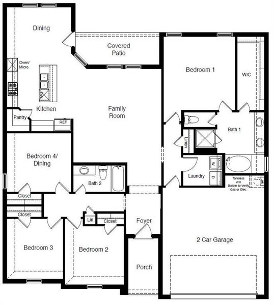 D.R. Horton's Odessa floorplan - All Home and community information, including pricing, included features, terms, availability and amenities, are subject to change at any time without notice or obligation. All Drawings, pictures, photographs, video, square footages, floor plans, elevations, features, colors and sizes are approximate for illustration purposes only and will vary from the homes as built.