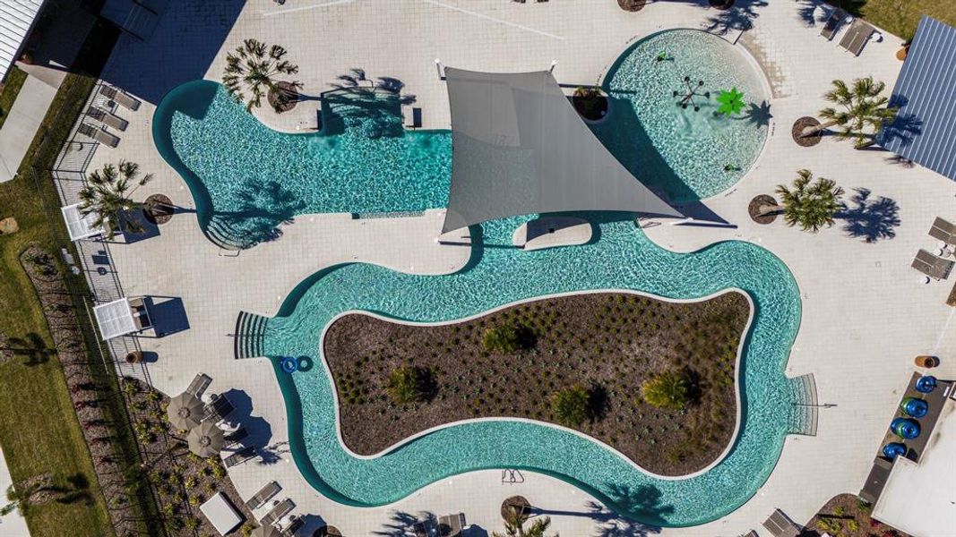 Aerial of Lazy River