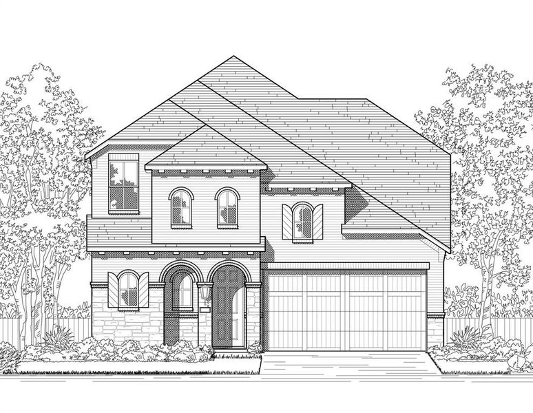 New construction Single-Family house 627 Brockwell Bend, Forney, TX 75126 Panamera Plan- photo