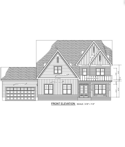 New construction Single-Family house 3660 Jordan Estates Way, New Hill, NC 27562 - photo