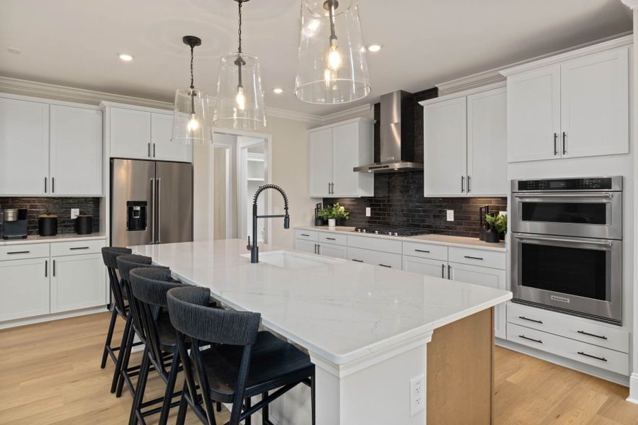 Spacious Kitchen with Large Island