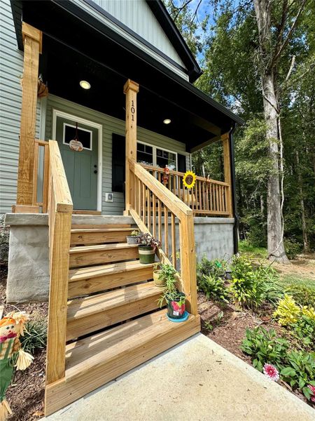 BACKYARD RIGHT DECK FACING