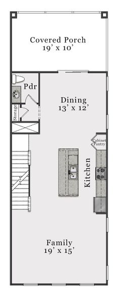 Page - Second Floor Elevation A End unit