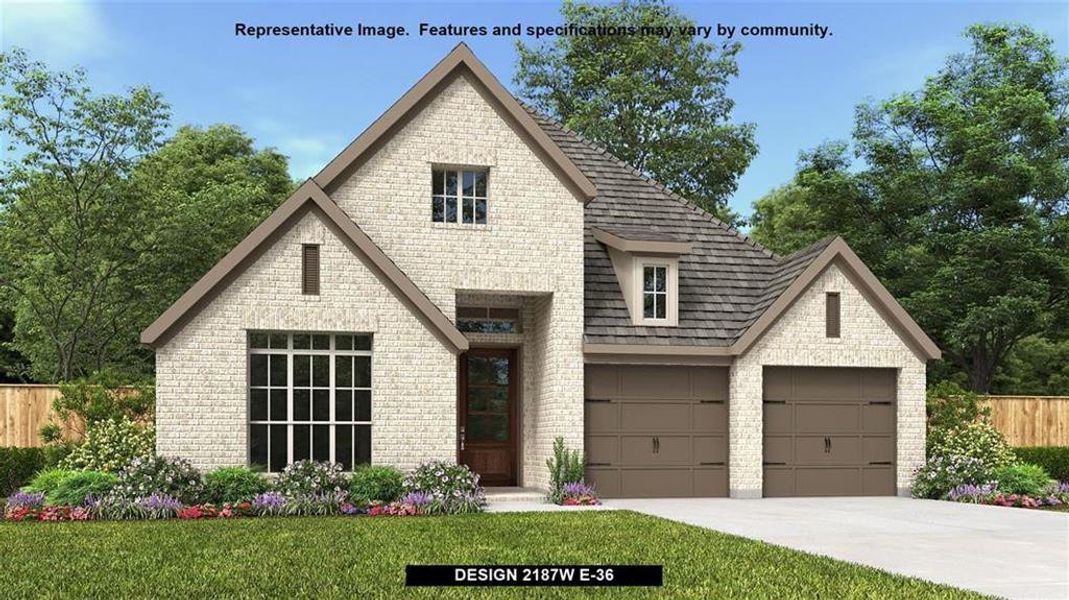 New construction Single-Family house 1803 Buckeye Lane, Mansfield, TX 76063 Design 2187W- photo