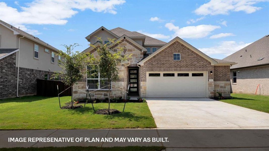 New construction Single-Family house 2333 Magnolia Hill Dr, Leander, TX 78641 The Wilson II- photo