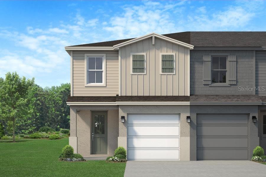 New construction Townhouse house 247 Bittern Loop, Inverness, FL 34453 1515 Townhome- photo
