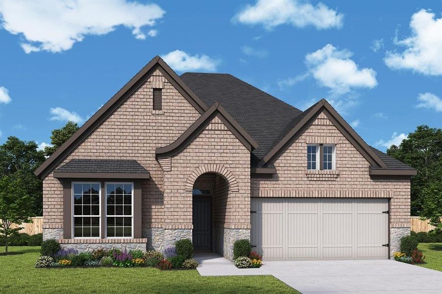 New construction Single-Family house 1425 Trevi Road, Fate, TX 75087 The Pemshore- photo