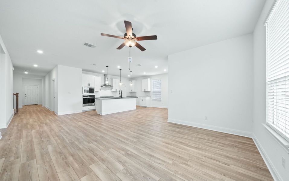 Gathering Room Overlooking the Kitchen