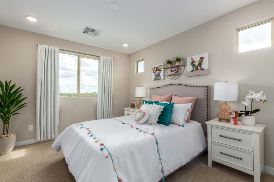 Bedroom 3 | Prescott | The Villages at North Copper Canyon – Valley Series | New homes in Surprise, Arizona | Landsea Homes