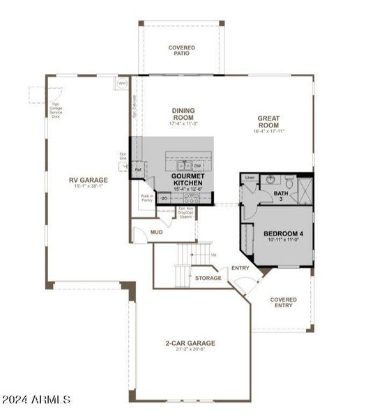 Floor plan - Lot 97