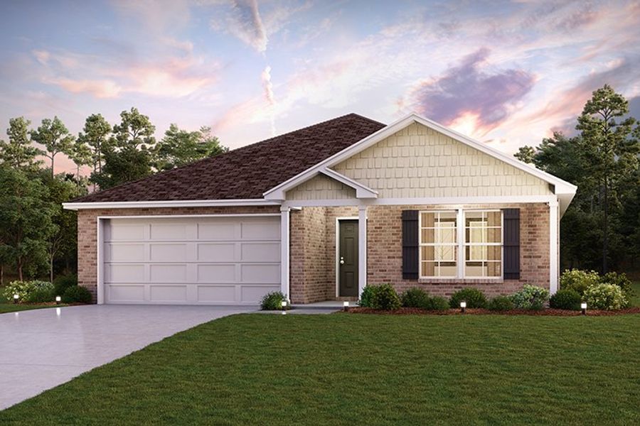 Radford elevation B at Middlefield Estates by Century Communities