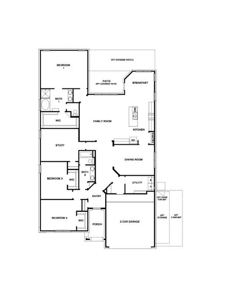 New construction Single-Family house Plan 2464, 1480 Imerial Ranch Way, Dayton, TX 77535 - photo