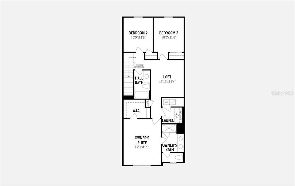 Catalina Floorplan - Second Floor