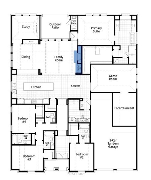 New construction Single-Family house Treviso Plan, Splitbeard Road, Frisco, TX 75035 - photo