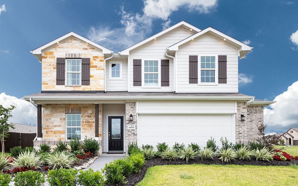 New construction Single-Family house Concho, 4826 Magnolia Springs Drive, Pearland, TX 77584 - photo