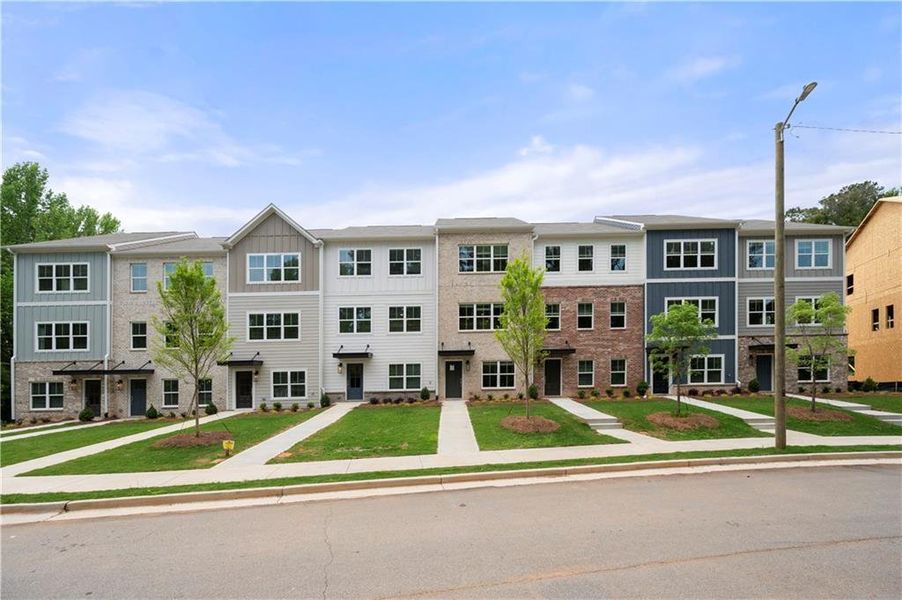 New construction Townhouse house 5493 Blossomwood Trail Sw, Unit 2, Mableton, GA 30126 Sycamore- photo