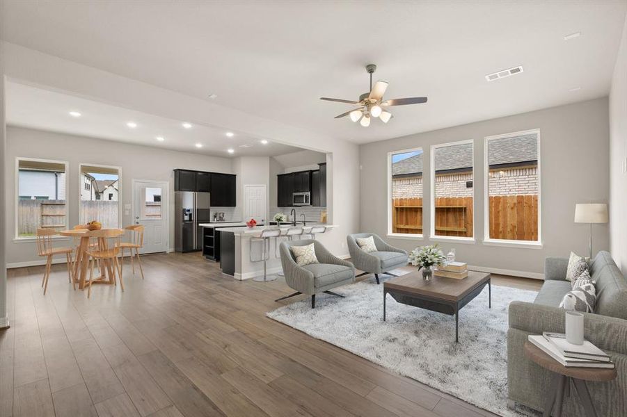 This home boasts a spacious open concept layout that combines the best of modern design and comfort for everyday living.