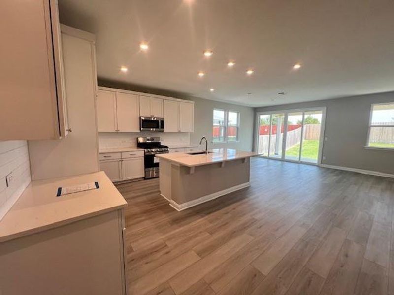 Open Concept Kitchen