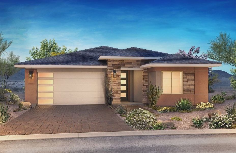 Desert Contemporary Exterior, Color 11