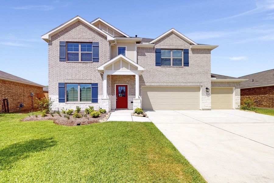 New construction Single-Family house Columbus, 119 Rogerdale River Drive, Magnolia, TX 77354 - photo