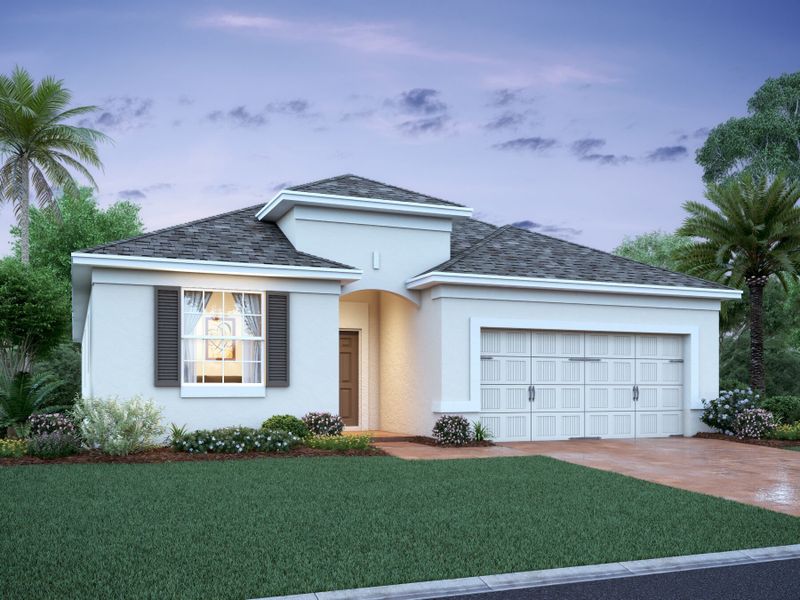 New construction Single-Family house Piedmont, 7015 Monterey Cypress Trail, Sanford, FL 32773 - photo