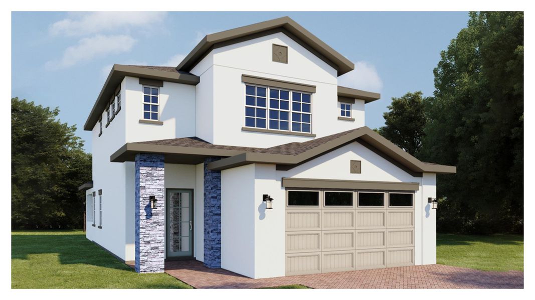 New construction Single-Family house Harbor Isle II, 2856 Willowseed Lane, Saint Cloud, FL 34772 - photo