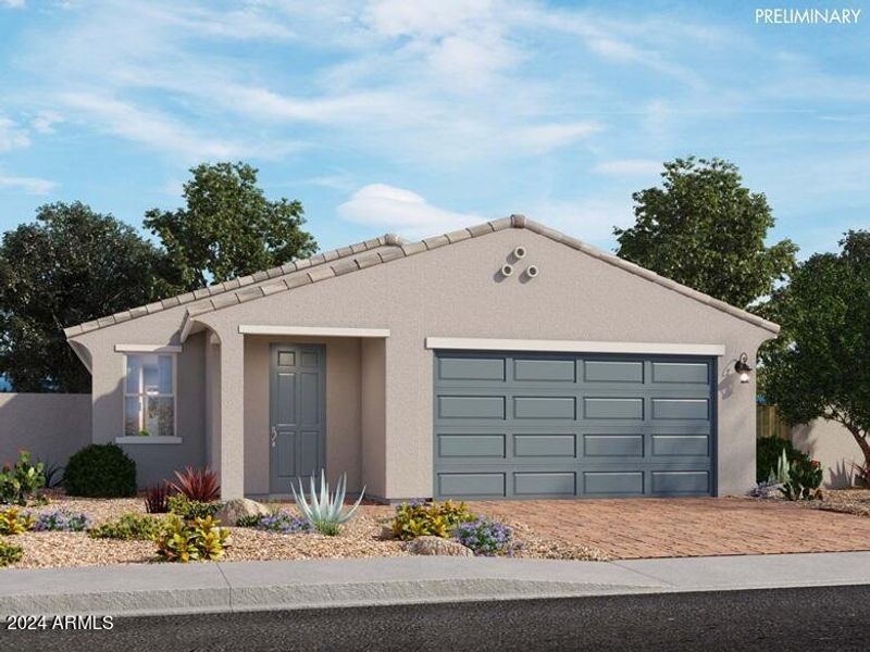 New construction Single-Family house 4233 W Janie Street, San Tan Valley, AZ 85144 Mayfair- photo